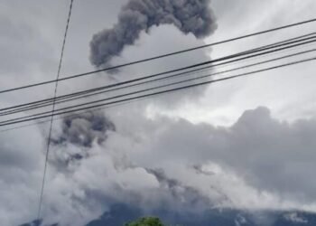 Gunung Marapi Erupsi Lagi, Abu Tebal Membubung Tinggi