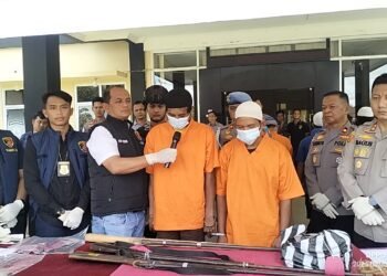 Dua Kawanan Rampok Bersenjata Api di Dharmasraya Ditangkap Polisi