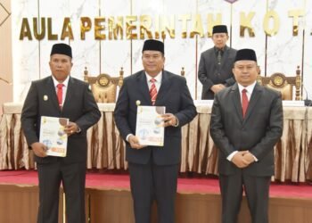 Sertijab Wali Kota dan Wakil Wali Kota Pariaman Periode 2025-2030 Berlangsung Lancar