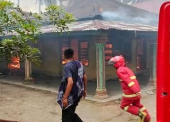 Kebakaran di Padang Pariaman, Rumah dan Motor Ludes Dilalap Si Jago Merah