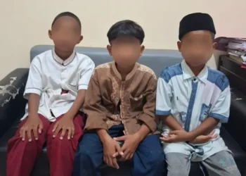 Viral, Tiga Bocah SD Nekat Mencuri Motor saat Dini Hari
