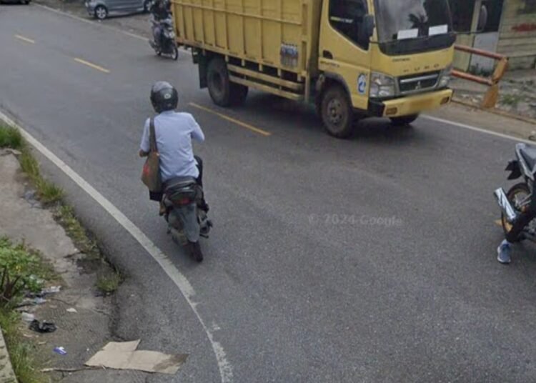 Simpang Karang Putih, Kelurahan Indarung, Kecamatan Lubuk Kilangan, Kota Padang. Foto: IST