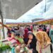 Pasar Murah di Padang Diserbu Warga, 600 Voucher Dibagikan