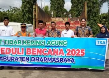 8 Perusahaan Salurkan Bantuan kepada Pemkab Dharmasraya untuk Korban Banjir dan Longsor