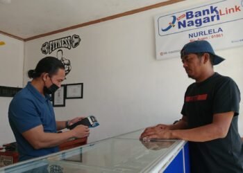 Untung Ada Agen Bank Nagari Link, Beruntung Berkat Mesin EDC Bank Nagari
