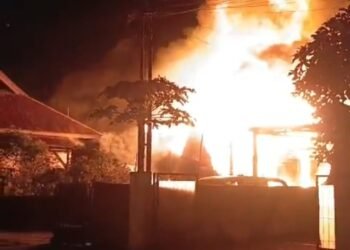 Satu Rumah Terbakar di Padang, Kerugian Capai Rp350 Juta