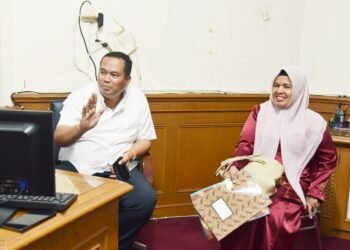 Wali Kota Pariaman Yota Balad Terima Kunjungan BGN Terkait Program Makan Bergizi Gratis