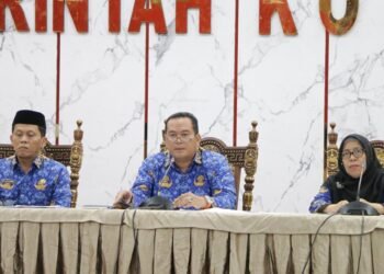 Wali Kota Pariaman Buka Rapat Evaluasi Pengadaan Barang Jasa Pemerintah Reviu dan Finalisasi RUP