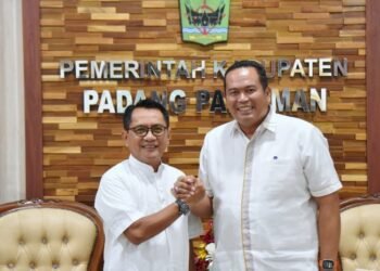 Percepatan Pembentukan PDAM, Wali Kota Pariaman Yota Balad Koordinasi ke Bupati Padang Pariaman Terkait Serah Terima Aset