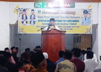 Bupati Solok Selatan Pastikan Pembangunan GOR Pinti Kayu Tetap Berjalan