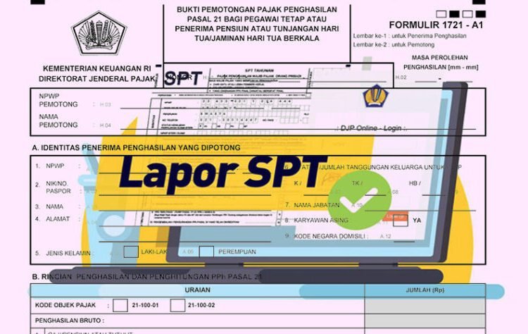 Ilustrasi laporan SPT tahunan. Ilustasi: Pajak.com
