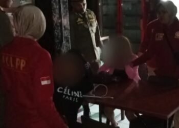 Dua Wanita Diduga Pemandu Karaoke Terjaring Razia Satpol PP Padang di Bulan Ramadan