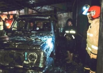 Tiga Bangunan dan Satu Mobil Terbakar di Padang Pariaman