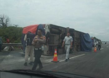 Sopir Asal Sumbar Tewas Saat Bus Miyor Padang-Jakarta Kecelakaan, 3 Penumpang Luka Berat
