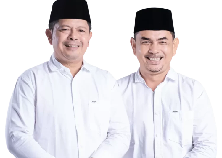 Pasangan calon Bupati dan Wakil Bupati Pasaman nomor urut 1, Welly Suhaery-Parulian Dalimunte