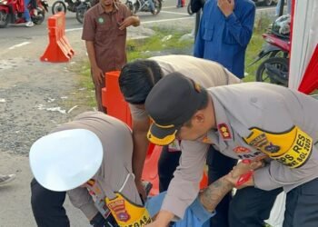 Pengendara Sepeda Motor Ditangkap di Tol Keluar Sicincin karena Bawa Sabu-Sabu