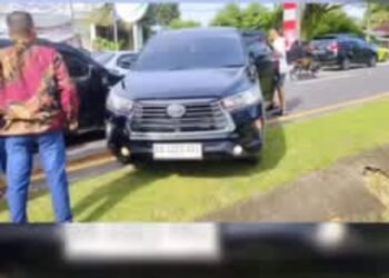 Tiga Kendaraan Tabrakan Beruntun di Jalan Menuju BIM