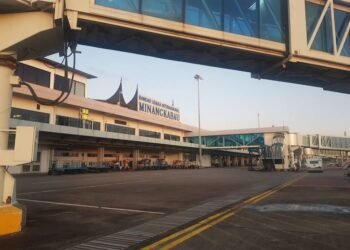 Erupsi Gunung Marapi Belum Ganggu Aktivitas Bandara Minangkabau