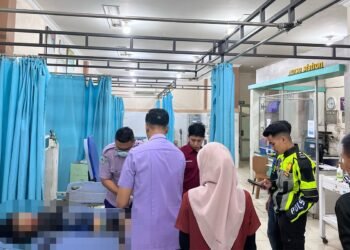 Melaju Kencang Dini Hari, Pengendara Tewas Kecelakaan, Motor Masuk Sungai