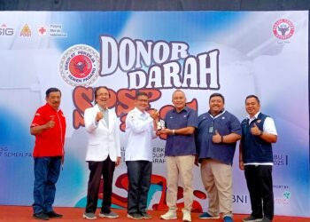 316 Kantong Darah Terkumpul Dalam Kegiatan Donor di PT Semen Padang