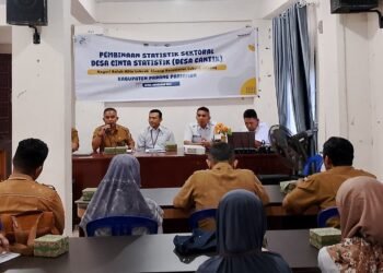 Pemkab Padang Pariaman Dorong Balah Hilir jadi Percontohan Nagari Cinta Statistik