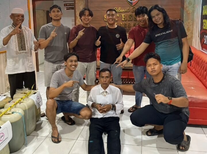 Pria inisial HS (35) di Kabupaten Lima Puluh Kota ditangkap Polres 50 Kota usai ijab kabul gegara kasus penggelapan