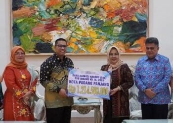 Pemko Padang Panjang Terima DAK Rp1,2 Miliar dari BKKBN