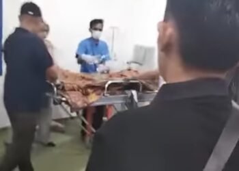 Kecelakaan di Pariaman, Pemotor Bonceng Tiga Tertabrak Minibus