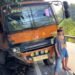 Rem Blong, Truk Kecelakaan di Tanjakan Silaing Padang Panjang