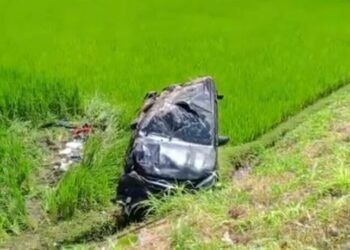 Mobil Bawa Satu Keluarga asal Riau Masuk Jurang di Solok
