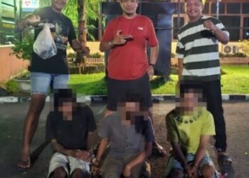 Curi Tiang Besi Milik Perusahaan, 3 Pria di Padang Ditangkap
