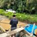 Polisi Bongkar Kapal Tradisional di Lokasi Tambang Emas Ilegal Solok Selatan