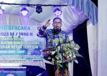 Wawako Pariaman Hadiri Halalbihalal dan Pengukuhan Ketua PKDP Kecamatan Rimbo Bujang