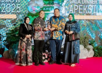 Wali Kota Pariaman Hadiri Gala Dinner Munas APEKSI 2025 di Surabaya
