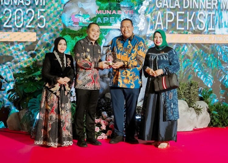 Wali Kota Pariaman mengahadiri Gala Dinner Munas APEKSI 2025. (Foto: Media Center Kominfo Kota Pariaman).