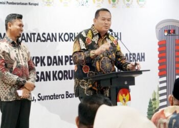 Ikuti Rapat Koordinasi Penguatan Sinergi Kolaborasi Bersama KPK, Wali Kota Pariaman Komit Perangi Korupsi
