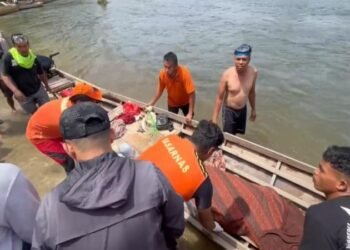 Pemuda Tewas Terseret Arus Saat Cari Ikan di Sungai Kampar