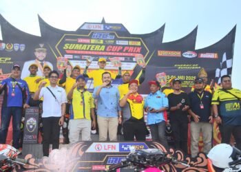 Wali Kota Padang Tutup Road Race Sumatera Cup Prix 2025