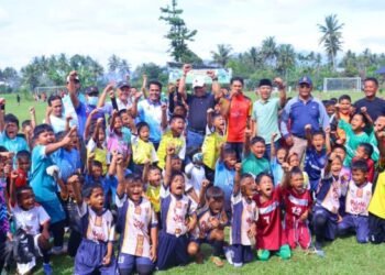Wakil Wali Kota Payakumbuh Buka Liga Silaturahmi Perisai 2025, Diikuti 47 Tim Sekolah Sepak Bola