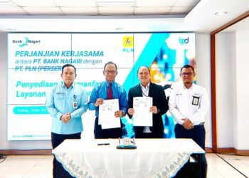 Bank Nagari dan PLN Jalin Kerja Sama Strategis Dukung Layanan Developer Perumahan