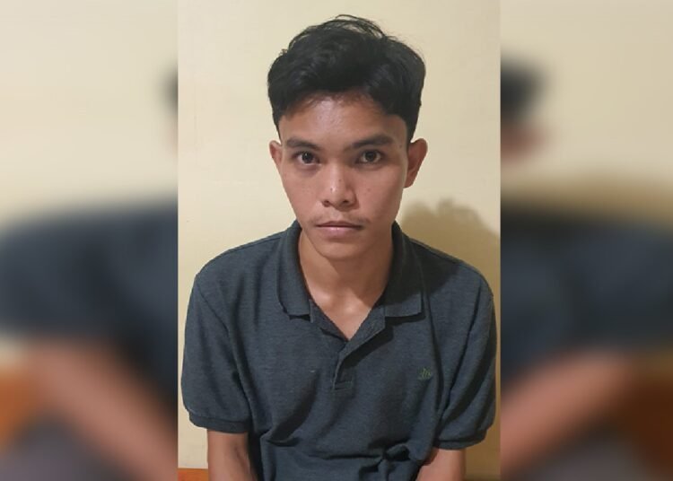 Terduga pelaku pencabulan ponakan di Padang diamankan polisi.