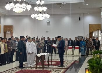Welly-Parulian Resmi Dilantik sebagai Bupati dan Wakil Bupati Pasaman Terpilih Hasil PSU