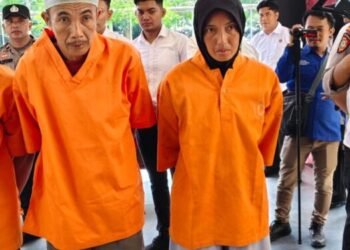 Tampang Pasutri Pelaku Pencabulan Remaja 15 Tahun hingga Hamil di Dharmasraya