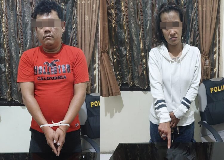Pasutri ditangkap Polres Payakumbuh atas dugaan keterlibatan dalam peredaran sabu dan ganja