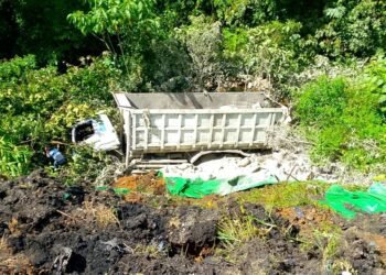 Kecelakaan di Sitinjau Lauik, Truk Masuk Jurang