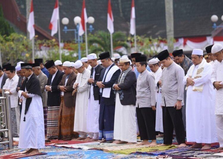 Ilustrasi Shalat Idul Adha. Foto: Ist