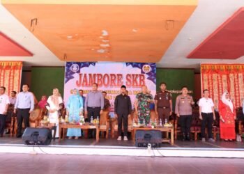 Wali Kota Pariaman Yota Balad Buka Jambore SKB Sumbar 2025