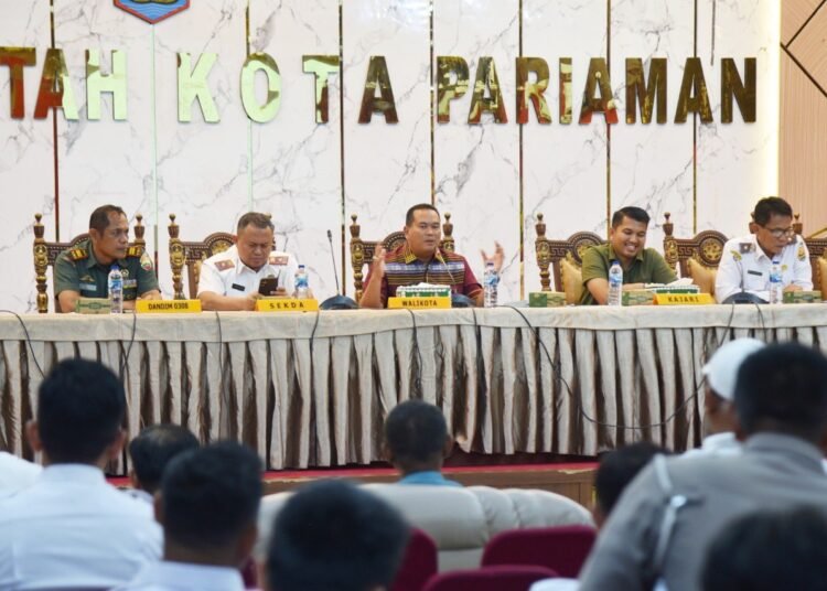 Rapat finalisasi menjelang puncak perayaan Tabuik Piaman 2025, Rabu (25/6).