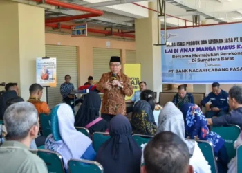 Pemko Apresiasi Bank Nagari Sosialisasikan Produk dan Layanan Perbankan bagi Pedagang Pasar Raya Padang