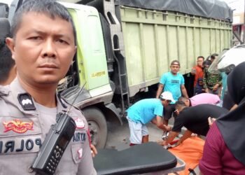 Dongkrak Lepas Saat Perbaiki Rem, Sopir di Padang Tewas Tergilas Truk Sendiri